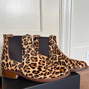 Leopard Print Booties